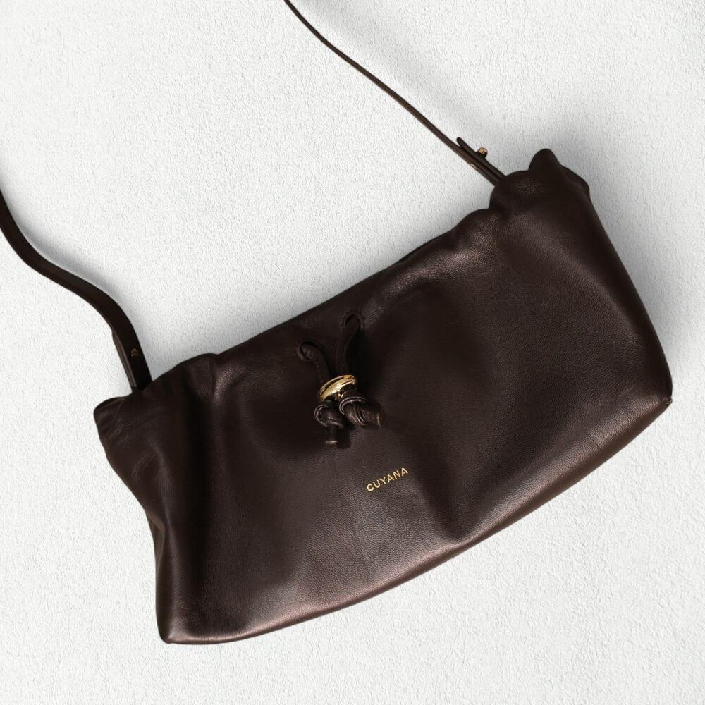 Cuyana Mini Dia Bag in Mocha Brown - Picture 2 of 8